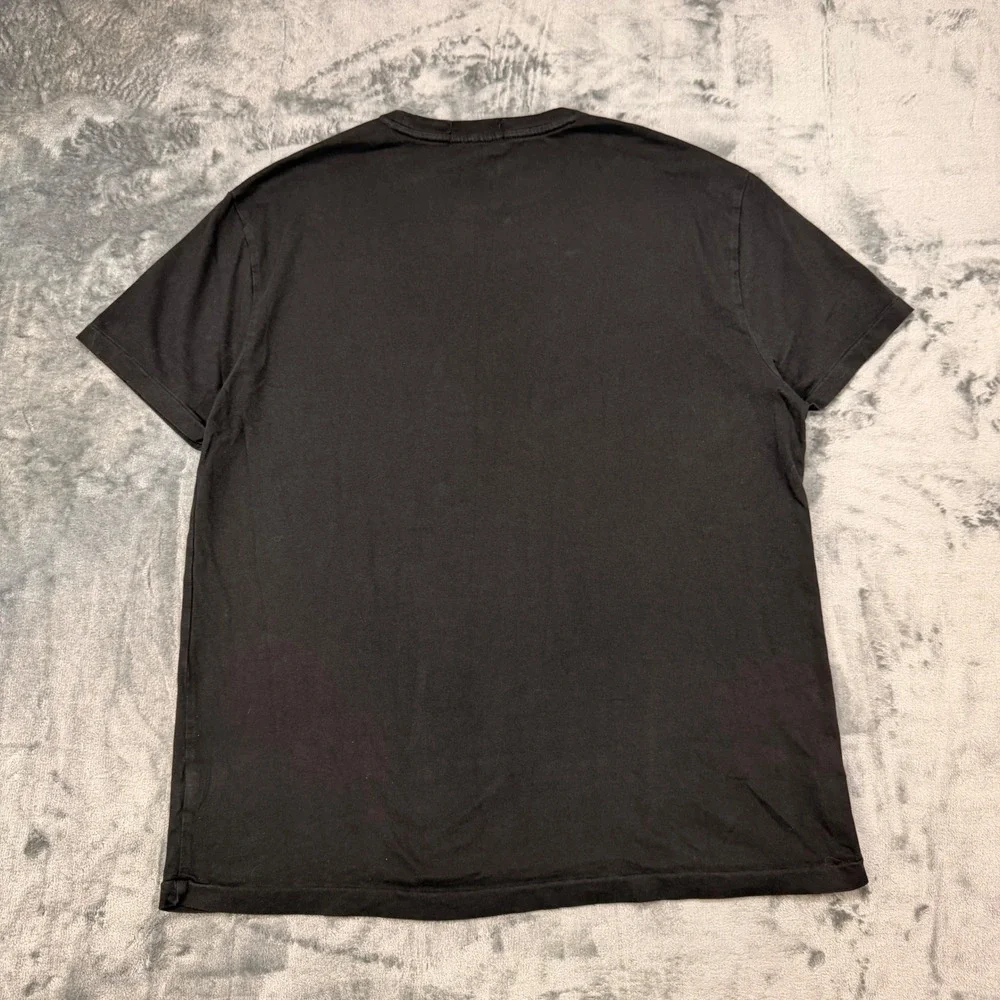 Polo Ralph Lauren Mens Polo Ski 92 Graphic T-Shirt Black Classic Fit Large
